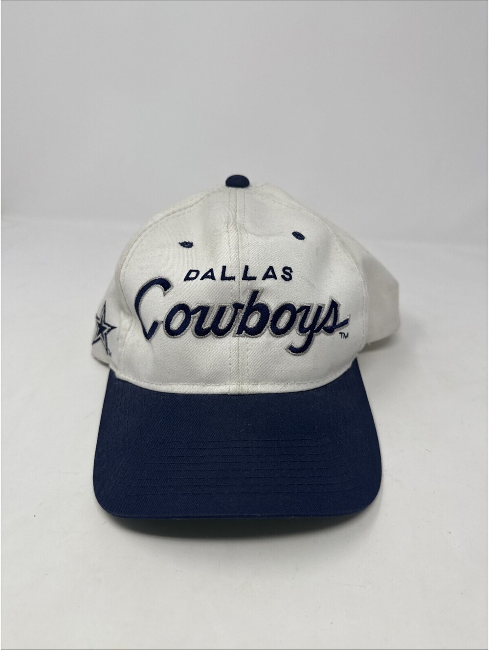 Vintage 90s Dallas Cowboys Sports Specialties Team NFL Snapback Hat Cap